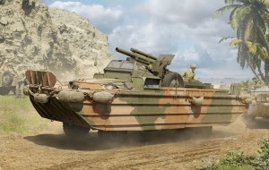 I LOVE KIT 1:35 63540 GMC DUKW-353 with 105mm Howitzer
