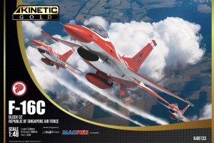 KINETIC 1:48 K48133 RSAF F-16C BLACK KNIGHT