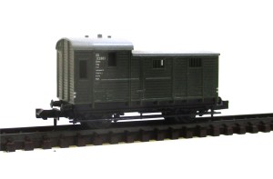 Minitrix N 13254 Güterzug Begleitwagen Pwg DB  (6590H)
