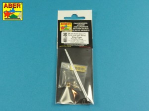 Aber Models 1:48 48 L-36 Barrel for German 8,8cm Kw.K 43/2 L/71 (one part) gun used on King Tiger Porsche Turret
