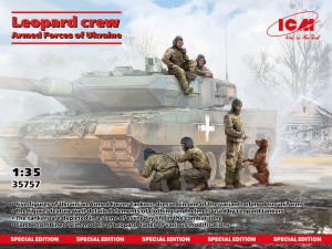 ICM 1:35 35757 Leopard crew of the Armed Forces of Ukraine