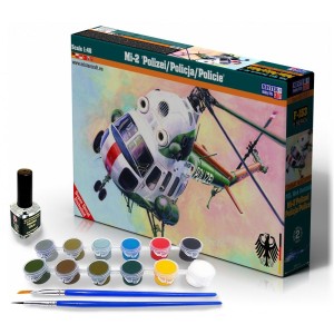Mistercraft 1:48 SF-153 Mi-2 Polizei/Policja/Policie   START SET
