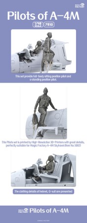 Magic Factory 1:48 7510 Pilots of A-4M