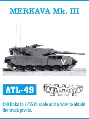Friulmodel 1:35 ATL-049 Tracks for Merkava Mk.III