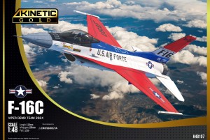 KINETIC 1:48 48107 F-16C USAF VIPER DEMO, 2024