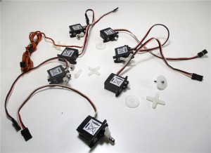Robbe 8503 Micro-Servo 10g Bastler-Konvolut 7 Stück ohne OVP (Z162-12h)