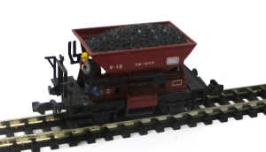 Spur N Ibertren 412 Schotterwagen, braun, Kohlenladung o.OVP (5440K)