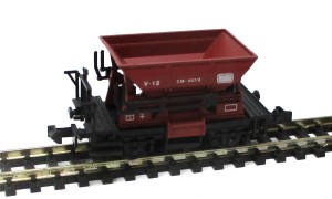 Spur N Ibertren 412 Schotterwagen, braun, unbeladen o.OVP (5441)