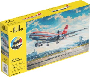 Heller 1:125 56451 STARTER KIT Lockheed L-1011 Tristar