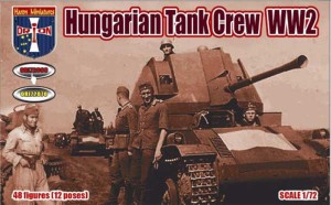 Orion 1:72 ORI72069 WWII Hungarian Tank Crew, set 1