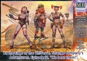 Master Box Ltd. 1:24 24081 At the Edge of the Universe. Strange Company's Adventures. Episode IV. We beat them!
