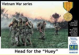 Master Box Ltd. 1:35 35107 “Head for the “Huey”, Vietnam War series”