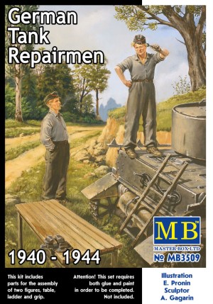 Master Box Ltd. 1:35 3509 Deutscher Panzermechaniker (1940-1944)