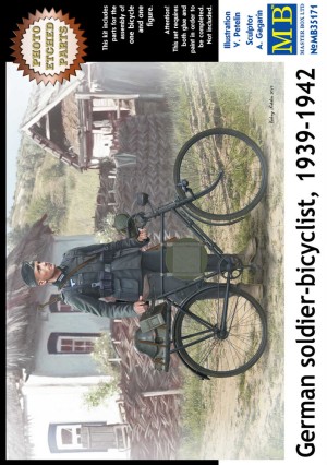Master Box Ltd. 1:35 35171 German soldier-bicyclist, 1939-1942