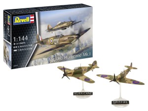 Revell 1:144 63771 Model Set Spitfire Mk.Ia & Hurricane Mk.I