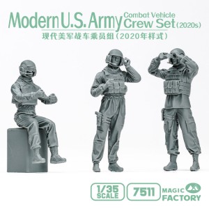 Magic Factory 1:35 7511 Modern U.S. Army Combat Vehicle Crew Set?2020s?