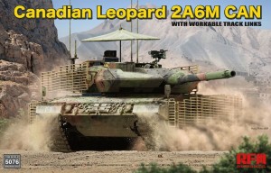 Rye Field Model 1:35 5076 Canadian LEOPARD 2A6M CAN with workable track links