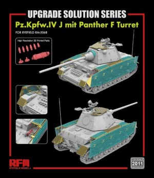 Rye Field Model 1:35 2011 Upgrade set for 5068  Pz.Kpfw.IV J mit Panther F Turret