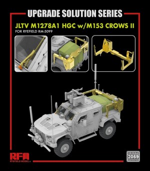 Rye Field Model 1:35 2059 Upgrade Solution Series JLTV M1278A1 HGC w/M153 CROWS II