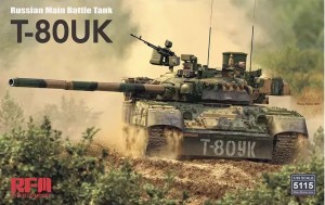 Rye Field Model 1:35 5115 T-80UK Russian MBT