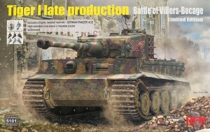Rye Field Model 1:35 5101 Tiger I Late Production Battle of Villers-Bocage Limited Edition