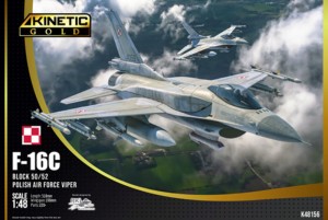 KINETIC 1:48 K48156 F-16C POLISH AF.