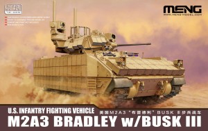 MENG-Model 1:72 72-005 U.S. Infantry Fighting Vehicle M2A3 Bradley w/BUSK III
