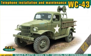 ACE 1:72 ACE72593 WC-43 (T 215) Telephone installation and maintenance truck