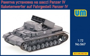 Unimodels 1:72 UM567 Raketenwerfer auf Fahrgestell Pz.Kpfw IV