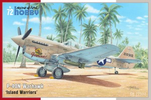 Special Hobby 1:72 100-SH72502 P-40N Warhawk ‘Island Warriors’