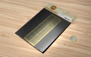 Matho Models  80043 PE Brass Strips A: 0,2 - 1 mm (0,10mm thickness)