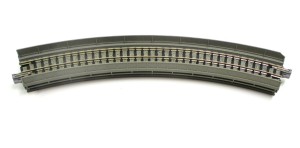 Spur N Kato 20-505 Unitrack Rampenstück gebogen R=249 45° (Z145-1)