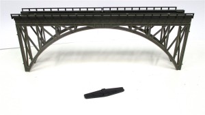 Spur N Faller Gitterbogenbrücke l=200mm h=70mm fest verklebt (4283K)