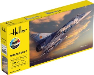 Heller 1:72 56303 STARTER KIT Mirage 2000 C