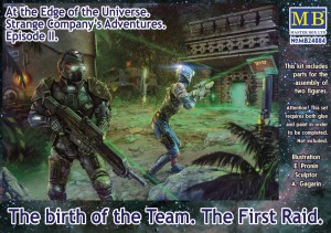 Master Box Ltd. 1:24 24084 The birth of the Team. The First Raid