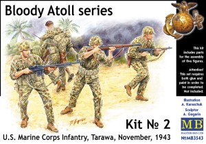 Master Box Ltd. 1:35 3543 'Bloody Atol' U.S. Marine Corps Infantry