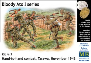 Master Box Ltd. 1:35 3544 'Bloody Atol' Hand-to-hand fight, Tarawa
