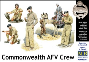 Master Box Ltd. 1:35 3564 Commonwealth AFV Crew