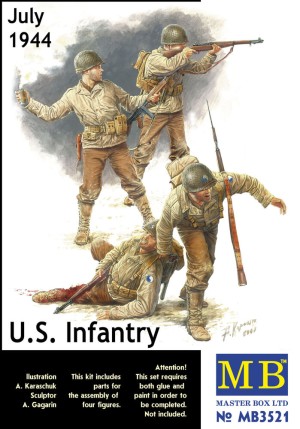 Master Box Ltd. 1:35 3521 US Infantry 1944-45