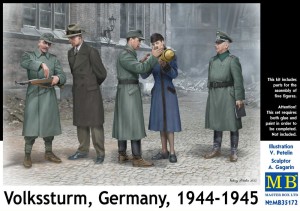Master Box Ltd. 1:35 35172 Volkssturm Germany, 1944-1945