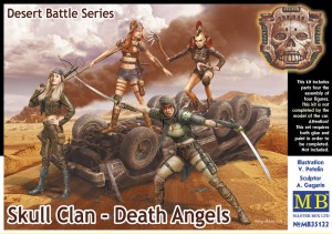 Master Box Ltd. 1:35 35122 Skull Clan-Death Angels,Desert Battle Se