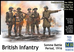 Master Box Ltd. 1:35 35146 British infantry, Somme battle, 1916