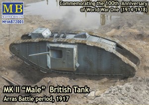 Master Box Ltd. 1:72 72005 Mk II Male British tank.Arras Battle per
