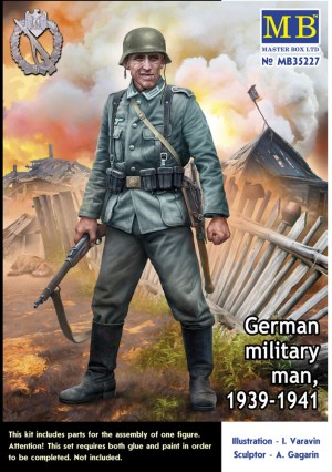 Master Box Ltd. 1:35 35227 German military man, 1939-1941
