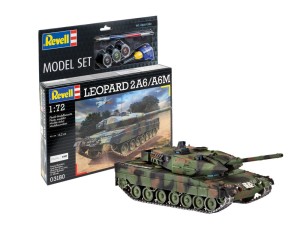 Revell 1:72 63180 Model Set Leopard 2A6/A6M