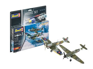 Revell 1:72 63710 Model Set Combat Set Bf109G-10 &