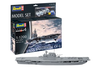 Revell 1:1200 65824 Model Set USS Enterprise CV-6