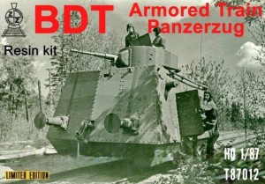 ZZ Modell 1:87 ZZ-T87012 BDT Armored Train Panzerzug