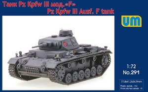 Unimodels 1:72 UM291 Pz.Kpfw III Ausf. F tank