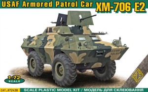 ACE 1:72 ACE72438 XM-706 E2 USAF Armored Patrol Car
